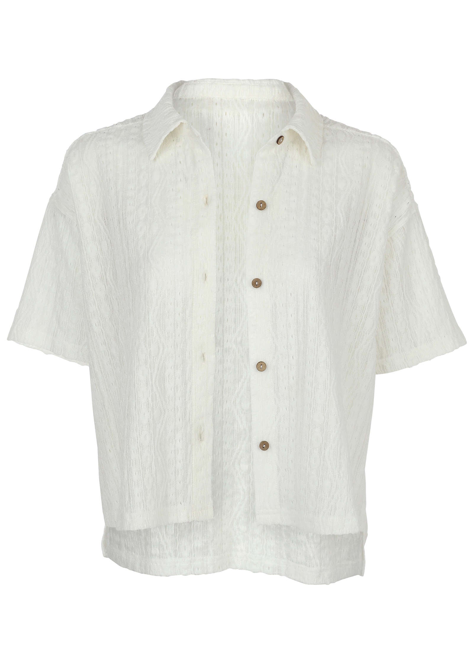 Bahama Knit Shirt - Off White