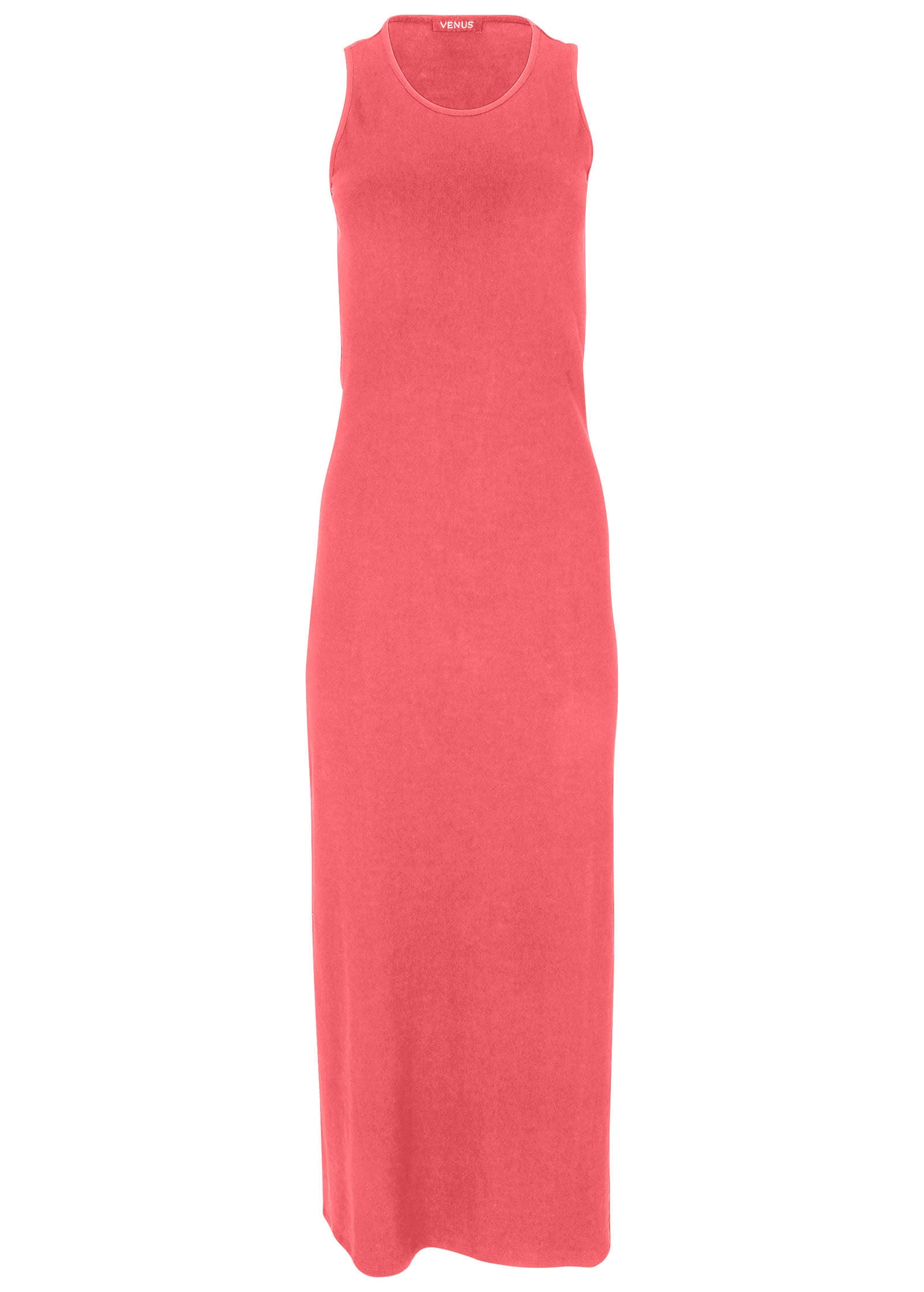 Tank Maxi Dress - Sugar Coral