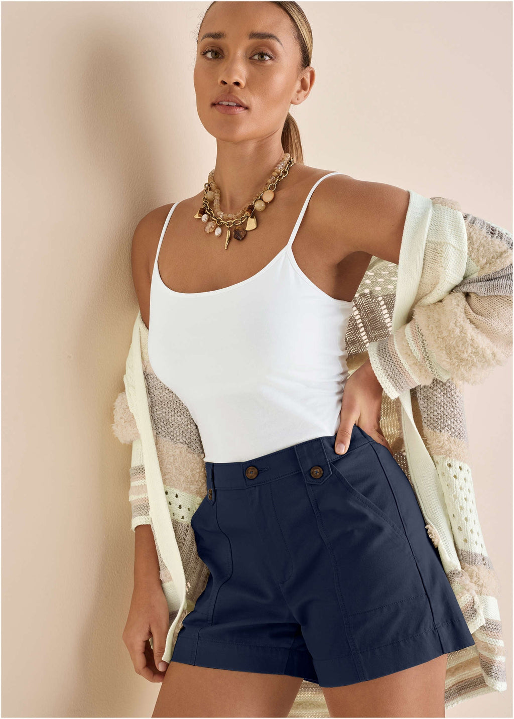 Chino 5 Inch Short  - Navy