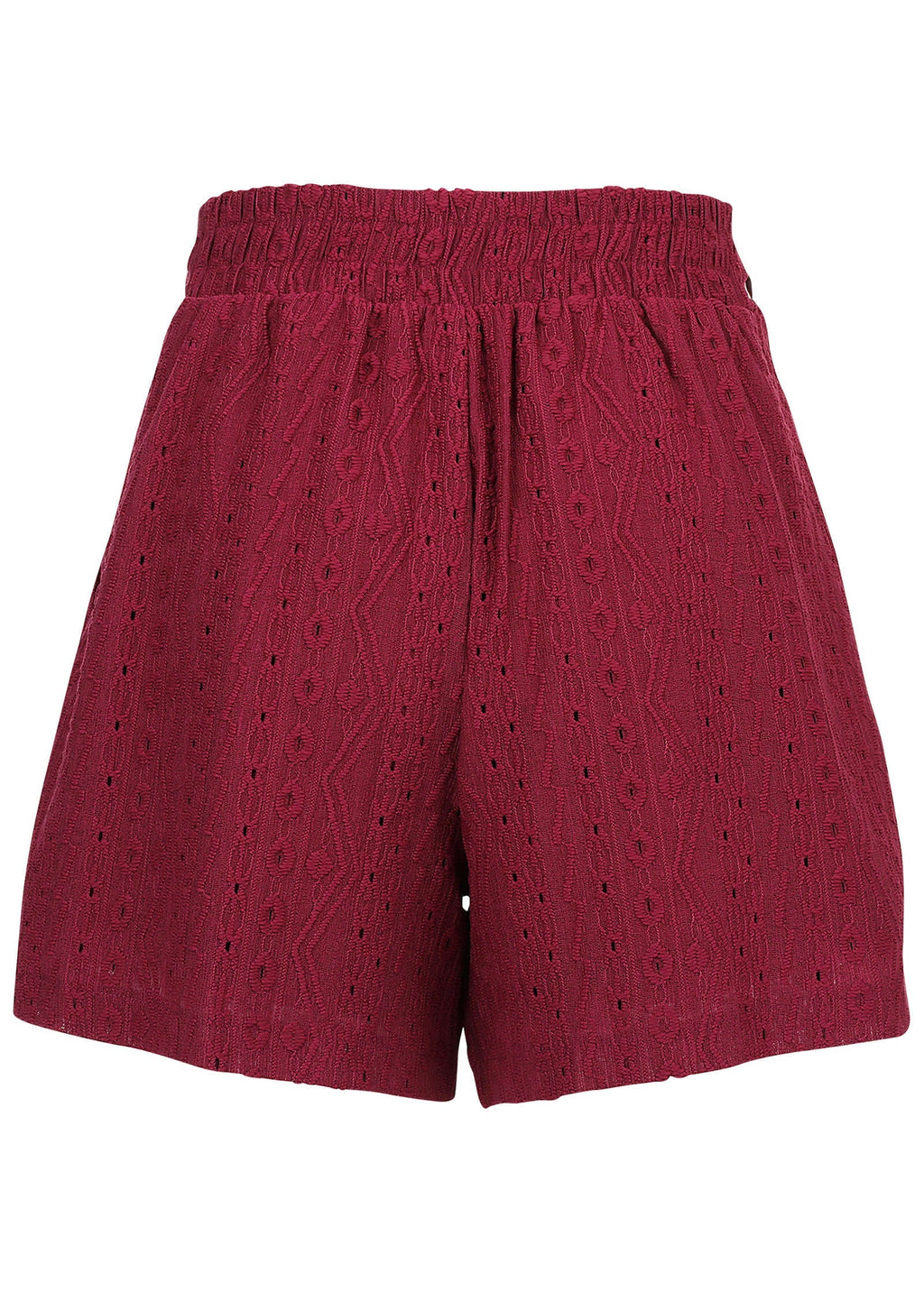 Bahama Knit Short - Beet Red