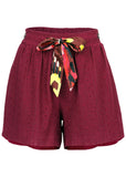 Bahama Knit Short - Beet Red