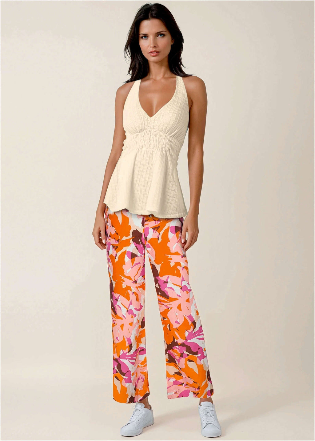 Bahama Knit Halter - Off White